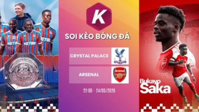 Kèo nhà cái Crystal Palace vs Arsenal – NHA, 24/05/2026
