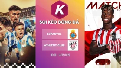 Dự đoán trận Espanyol gặp Athletic Club tại La Liga ngày 14/05/2026