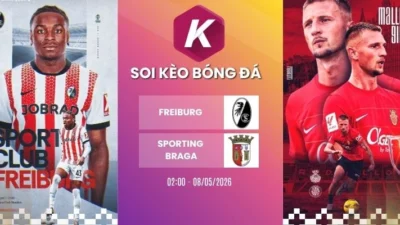 Kèo Nhà Cái Freiburg Vs Sporting Braga – C2, 08/05/2026