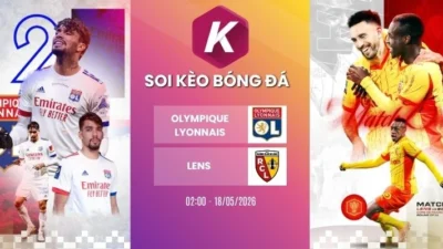 Dự đoán kèo Olympique Lyonnais vs Lens – Ligue 1, 18/05/2026