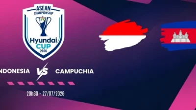 Tỷ lệ kèo Indonesia vs Campuchia – Vòng bảng AFF Cup 20h30 27/07/2026