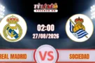 Phân tích kèo Real Madrid vs Sociedad (02h00 ngày 27/08) La Liga