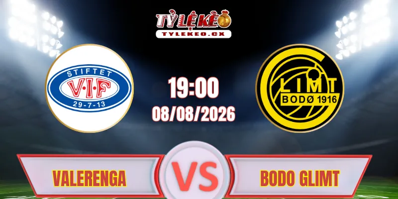 Dự đoán kết quả trận Valerenga vs Bodo Glimt ngày 08/08 tại VĐQG Na Uy